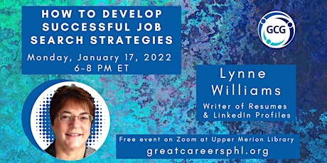 How to Develop Successful Job Search Strategies with Lynne Williams tickets
