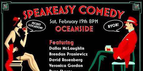 Speakeasy Comedy in Oceanside tickets