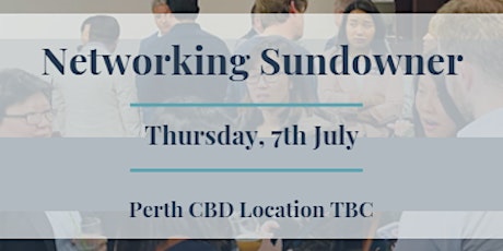 Professional Networking Sundowner - July tickets