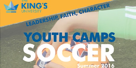 The King's University Summer Soccer Camps primary image