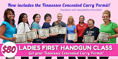 Ladies First Class with Concealed Carry Permit