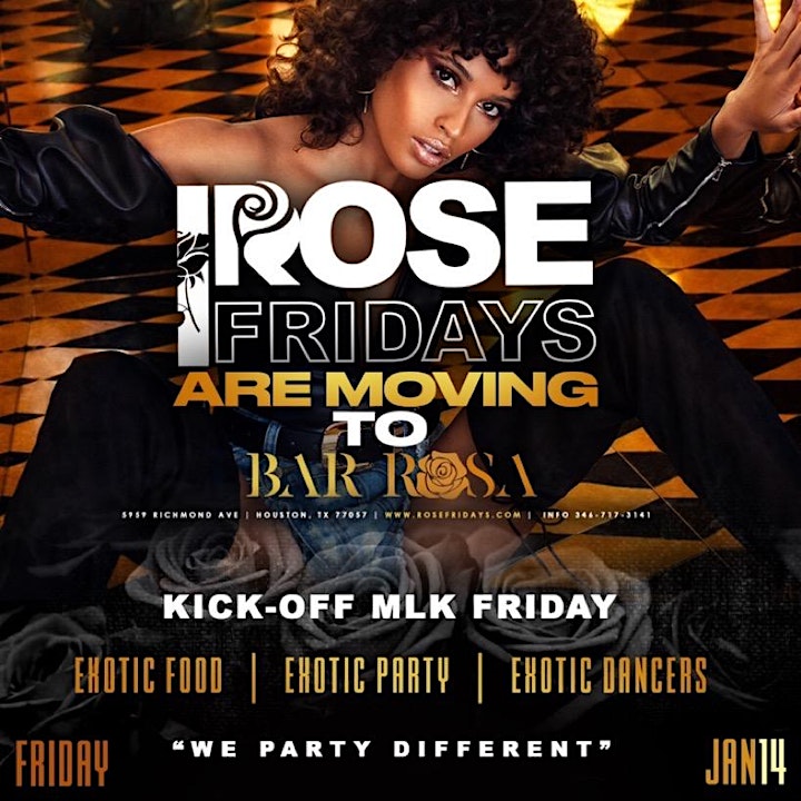
		ROSE FRIDAYS HAS MOVED TO BAR ROSA image
