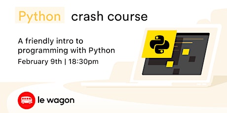 Python Crash Course tickets