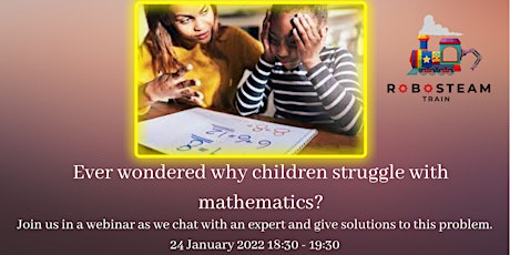Webinar: Why children struggle with mathematics tickets