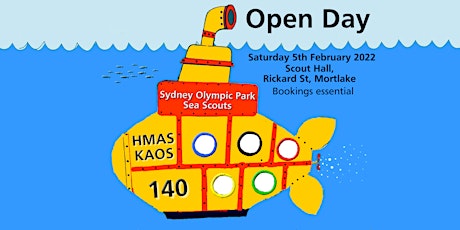 Open Day - Sydney Olympic Park Sea Scouts tickets