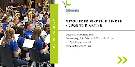 Mitglieder finden & binden - Jugend & Aktive Musiker:innen