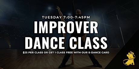 [FEB 2022] Join 4  Adult Improver Dance Classes! tickets