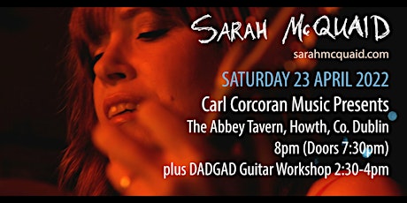 Sarah McQuaid In Concert Abbey Tavern Howth tickets