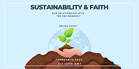 Sustainability and faith- Our relationship with the environment tickets