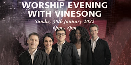 Vinesong Live in Essex  (6pm - 8pm) tickets