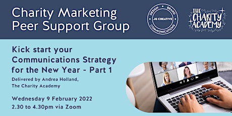 VIRTUAL February 2022 Charity Marketing Peer Support Group tickets