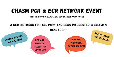 CHASM PGR & ECR Network Launch tickets