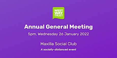 Westway Trust Annual General Meeting tickets