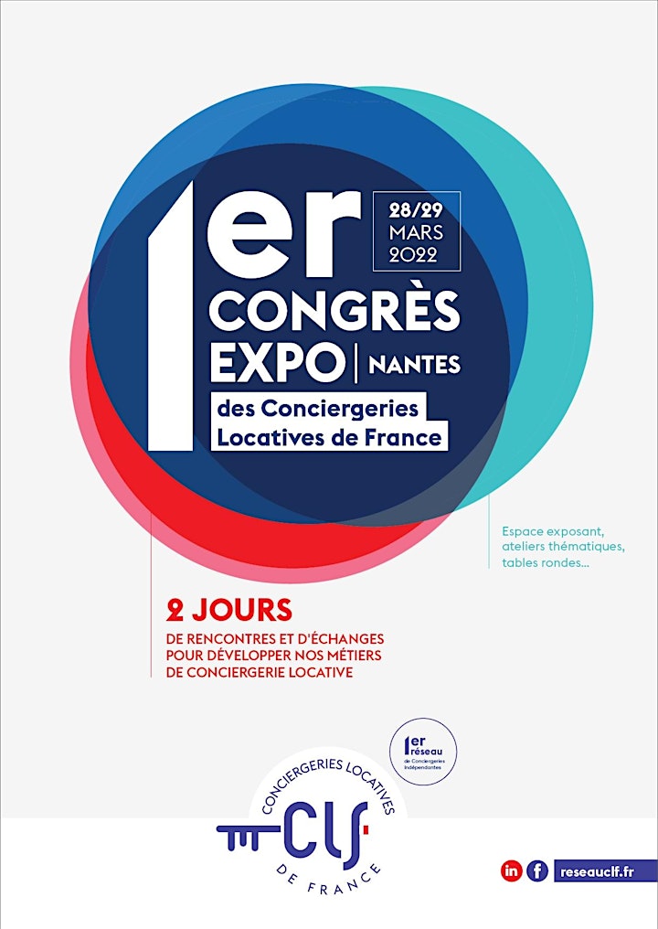 
		Image pour Congrès Expo - Conciergeries Locatives de France (Réseau CLF) 
