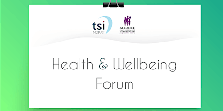 Health and Wellbeing Forum tickets
