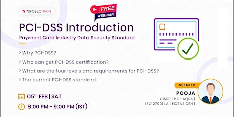 PCI DSS-Introduction tickets
