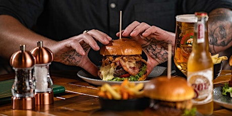 Bottomless Burgers and Beer @ Peaky Blinders themed Restaurant tickets