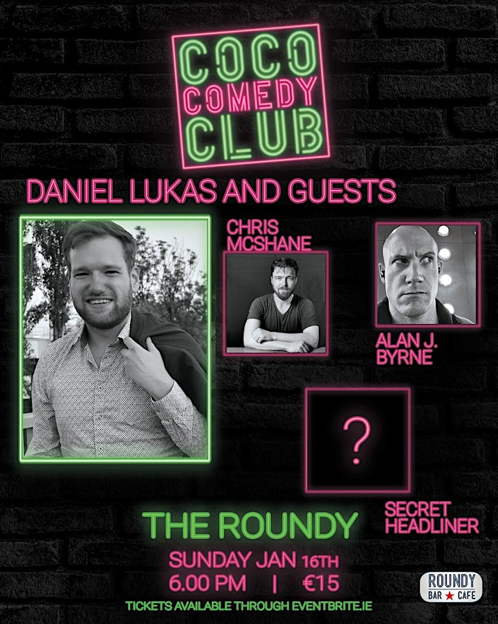 
		The CoCo Comedy Club presents... Dan Lukas + guest image
