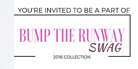 VENDOR OPPORTUNITY: Bump the Runway Swag Tote (Celebrate Pregnant Moms) primary image