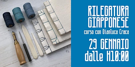 CORSO DI RILEGATURA GIAPPONESE tickets