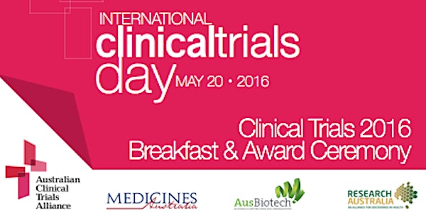 Clinical Trials 2016 Breakfast & Award Ceremony