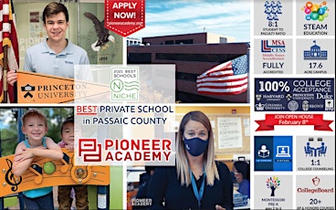 Pioneer Academy Open House  Grades PK-12 - Feb. 5, 2022 in Person on Campus tickets