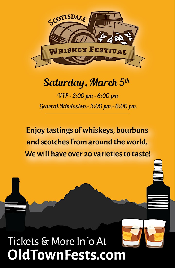 
		Scottsdale Whiskey Festival - Whiskey Tasting in Old Town! image
