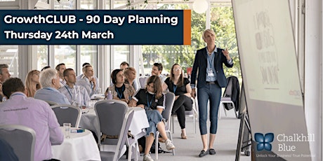 GrowthCLUB - 90 Day Planning tickets