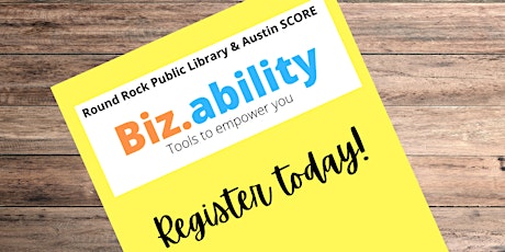 Biz.ability: Writing a Winning Business Plan tickets