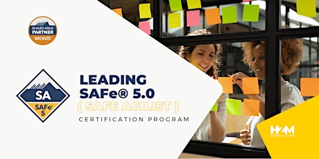 Leading SAFe® 5.1 ( SAFe Agilist ) Certification Program tickets