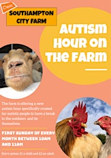 Autism Hour on Southampton City Farm tickets