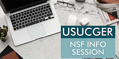 USUCGER NSF info session tickets