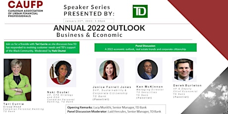 2022 Annual Business & Economic Outlook Presented by TD Bank tickets