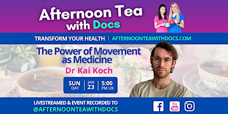 The Power of Movement as Medicine tickets