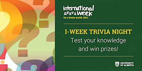 International Week Trivia Night tickets