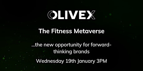 The Fitness Metaverse...the new opportunity for forward-thinking brands tickets