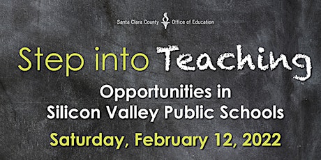 Step into Teaching: Opportunities in Silicon Valley Public Schools tickets