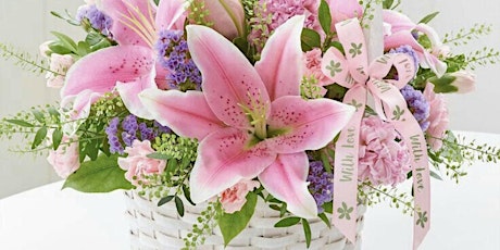 Mother’s Day flowers arrangement workshop 3 tickets