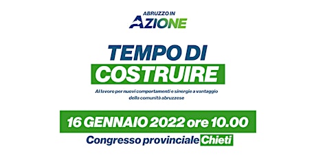 Immagine principale di Congresso Provinciale Azione - Chieti 