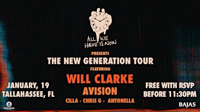 Will Clarke | The New Generation Tour tickets