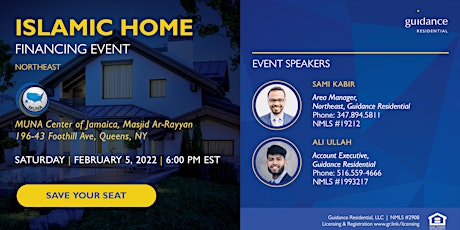 Islamic Home Financing Seminar - Queens, NY tickets