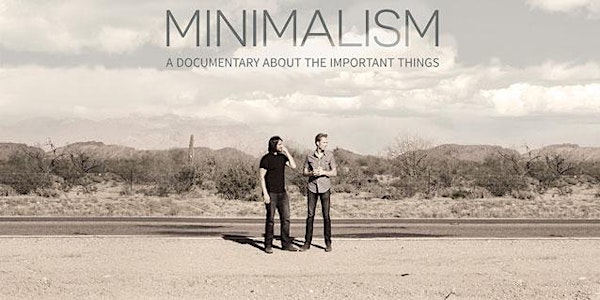 FOOD FOR THOUGHT – MINIMALISM