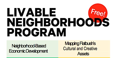 Livable Neighborhoods Program Sessions 3 & 4 primary image