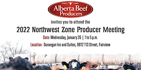 2022 ABP Producer Meetings - Northwest Zone tickets