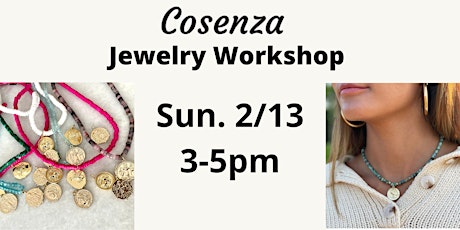 Jewelry Making Workshop with Cosenza NYC tickets