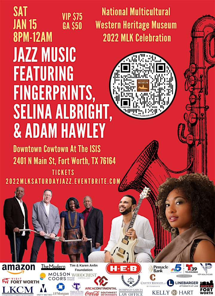 
		2022 MLK Celebration with Fingerprints, Selina Albright, and Adam Hawley image
