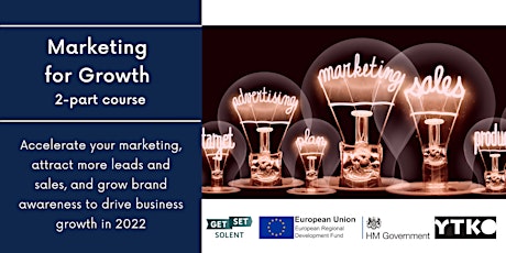 Marketing for Growth Course -  Part 1 tickets