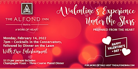 A Valentine's Experience Under the Stars tickets
