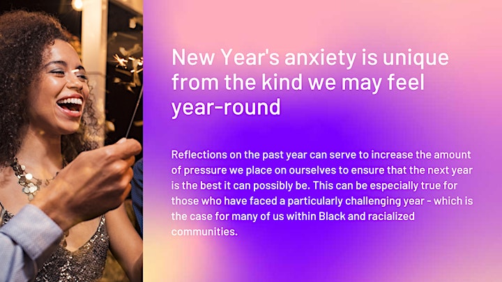 Let's talk about it: New Year's Pressure and Anxiety image