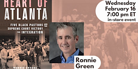 Ronnie Greene Shares Heart of Atlanta tickets